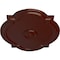 Ekena Millwork Waltz Ceiling Medallion (Fits Canopies up to 4 1/2"), 21 1/4"W x 17 3/8"H x 1"P, Brushed Mahogany CM21WABMF - alternate 4